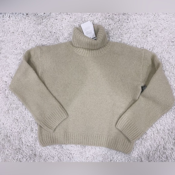 NWT Anine Bing Denver Alpaca-Blend Turtleneck Sweater - Picture 9 of 11